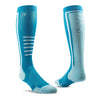 Ariat UniSex AriatTek Slimline Performance Socks Mosaic Blue/ Gulf Stream