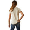 Ariat Youth Flora SS T-Shirt Oatmeal Heather