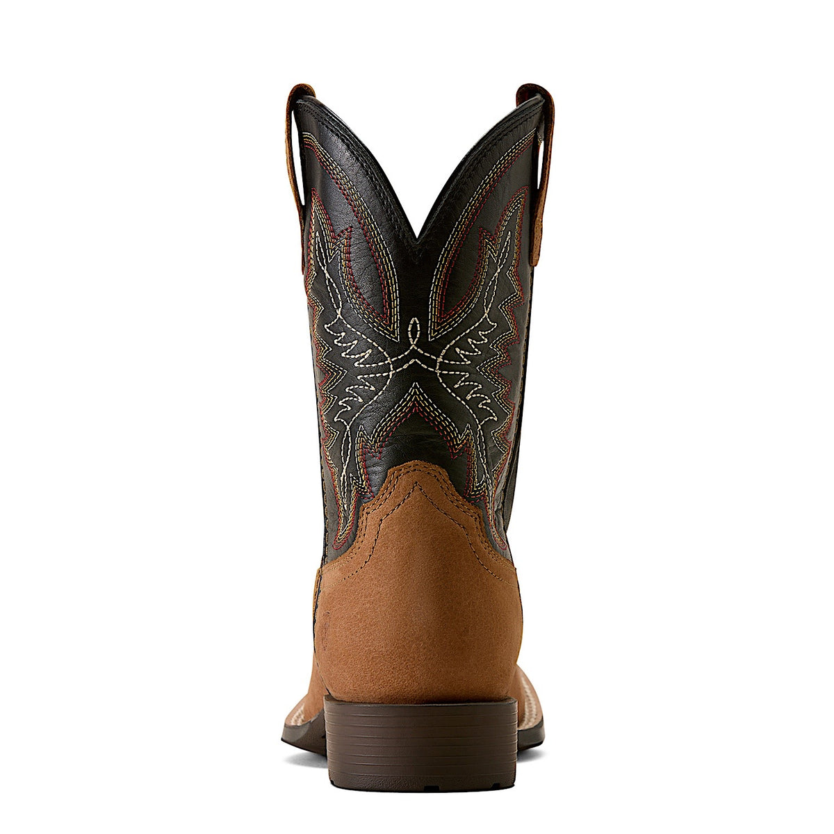 Ariat Kid's Hybrid Rancher Wide Square Toe Western Boot - Dusted Brown/Black