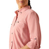 Ariat Women's Rebar Made Tough 360 Airflow Durastretch Work Shirt - Mauveglow