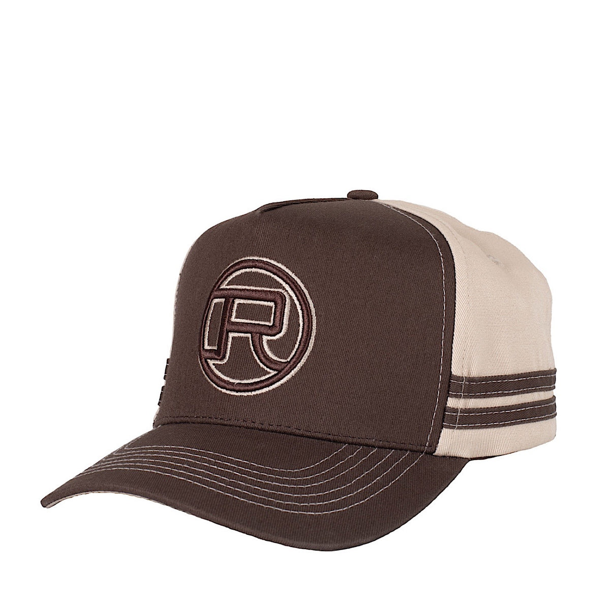 Roper Logo Cap - Chocolate/Stone