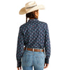 Ariat Women's Team Kirby Stretch Shirt - Backwoods Ikat