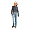 Ariat Women's Team Kirby Stretch Shirt - Backwoods Ikat