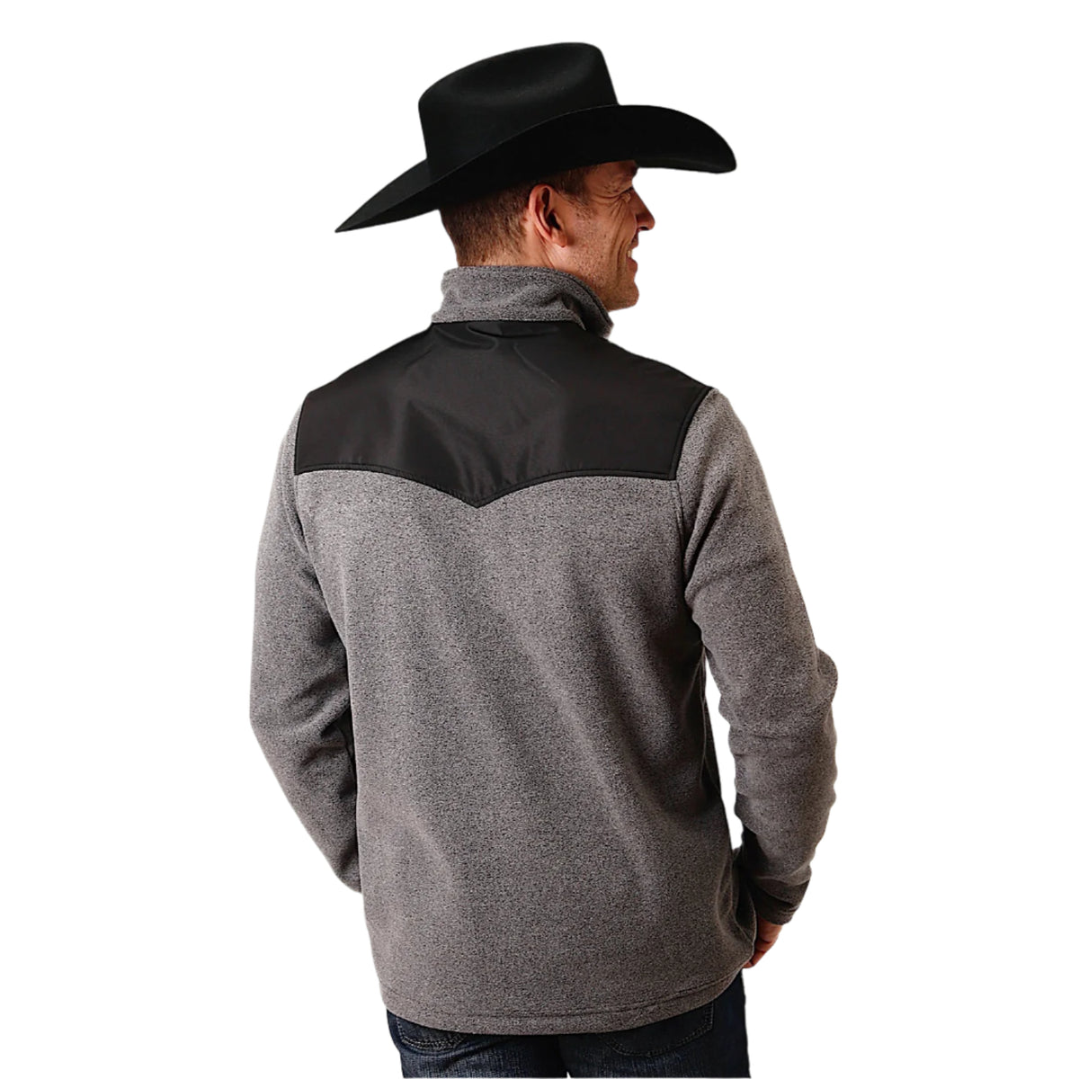 Roper Men’s Fleece Pullover - Grey