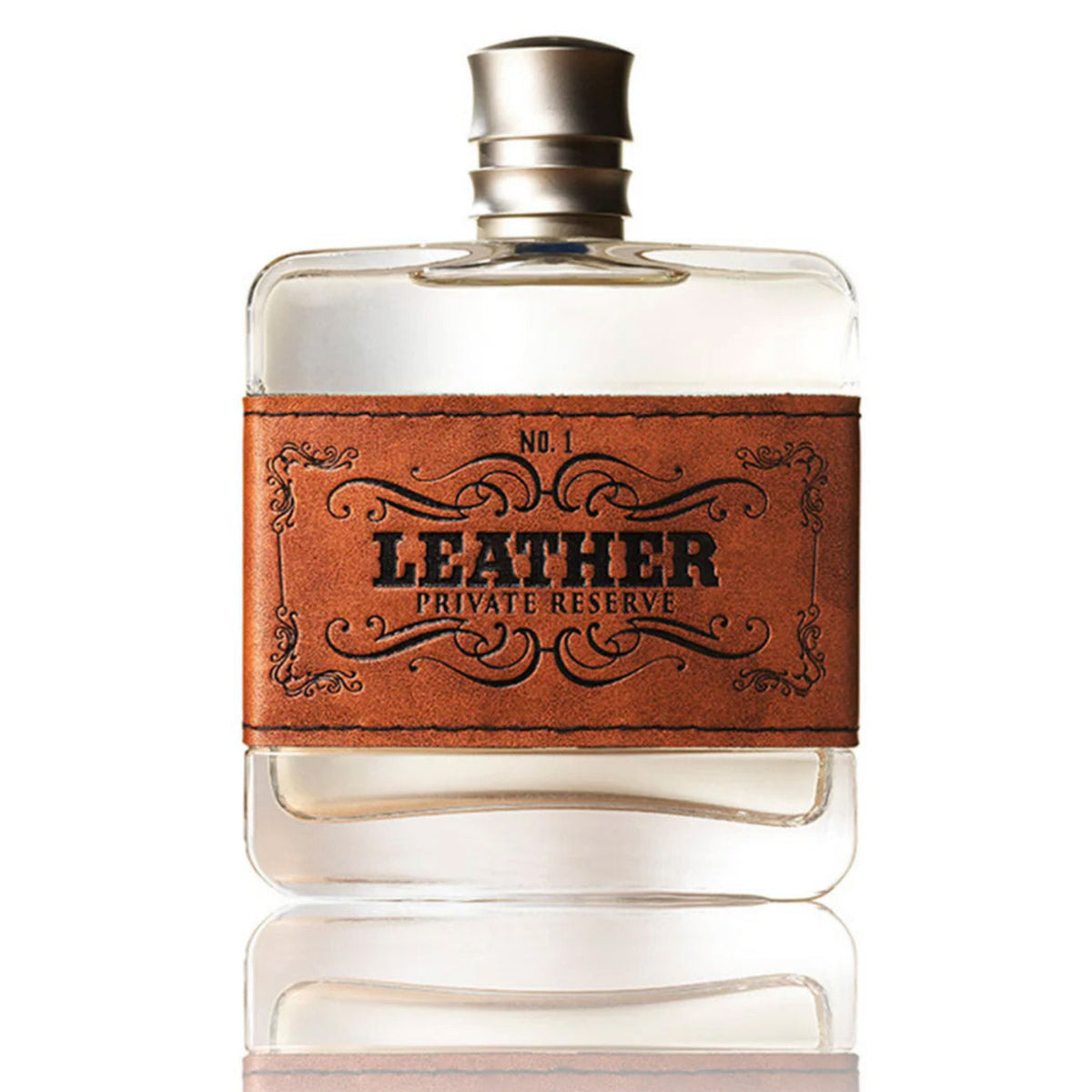 Tru Western Men's Leather Vintage Label #1 Private Reserve Cologne