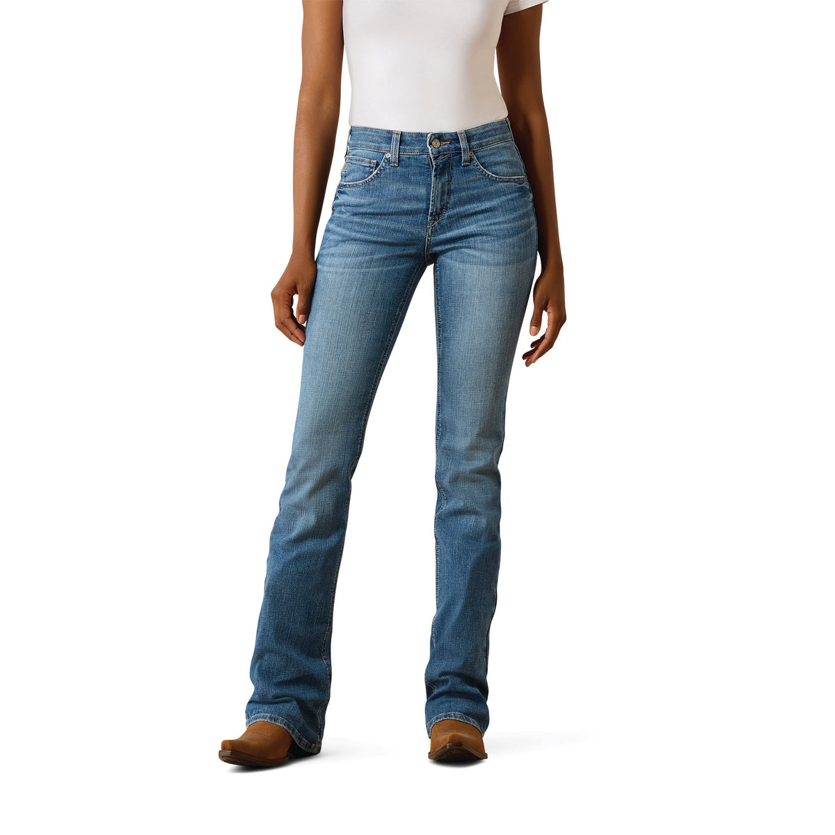 Ariat Women's Lyra High Rise Boot Cut Jean - Belfair