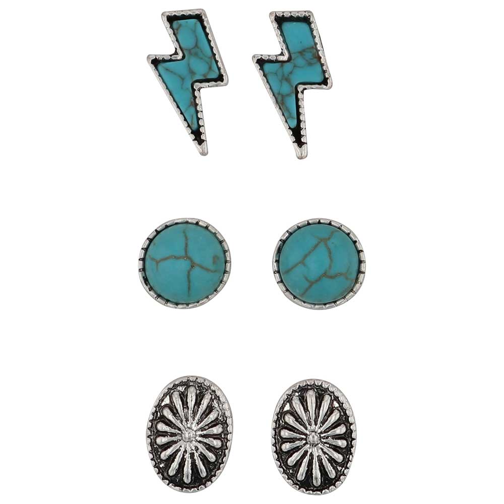 Montana Silversmiths Western Necessities Earring Set