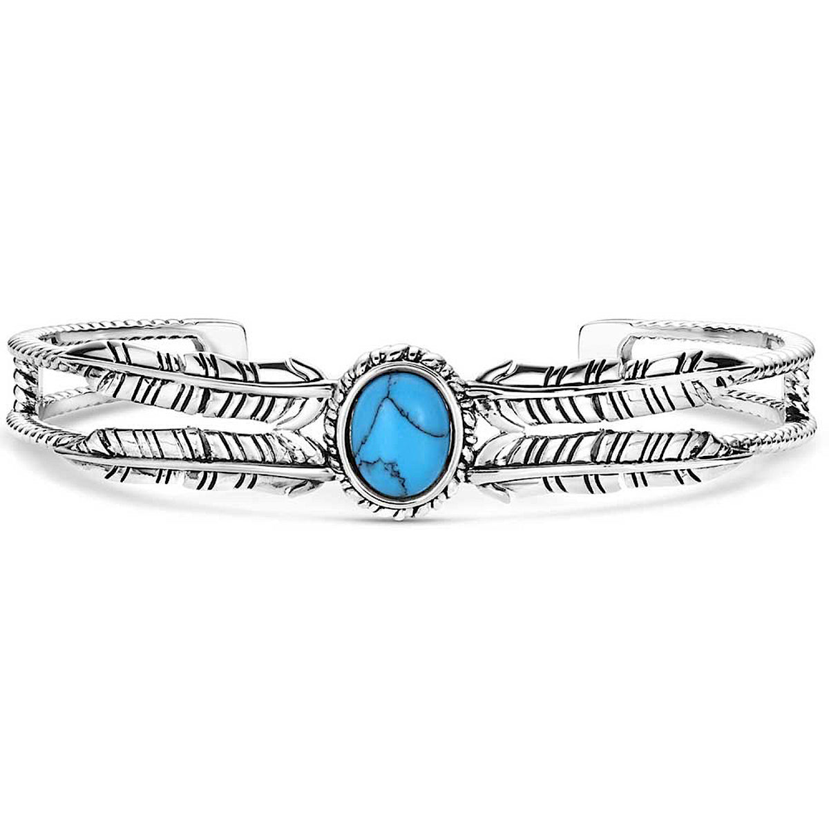Montana Silversmiths Windswept Legacy Turquoise Bracelet