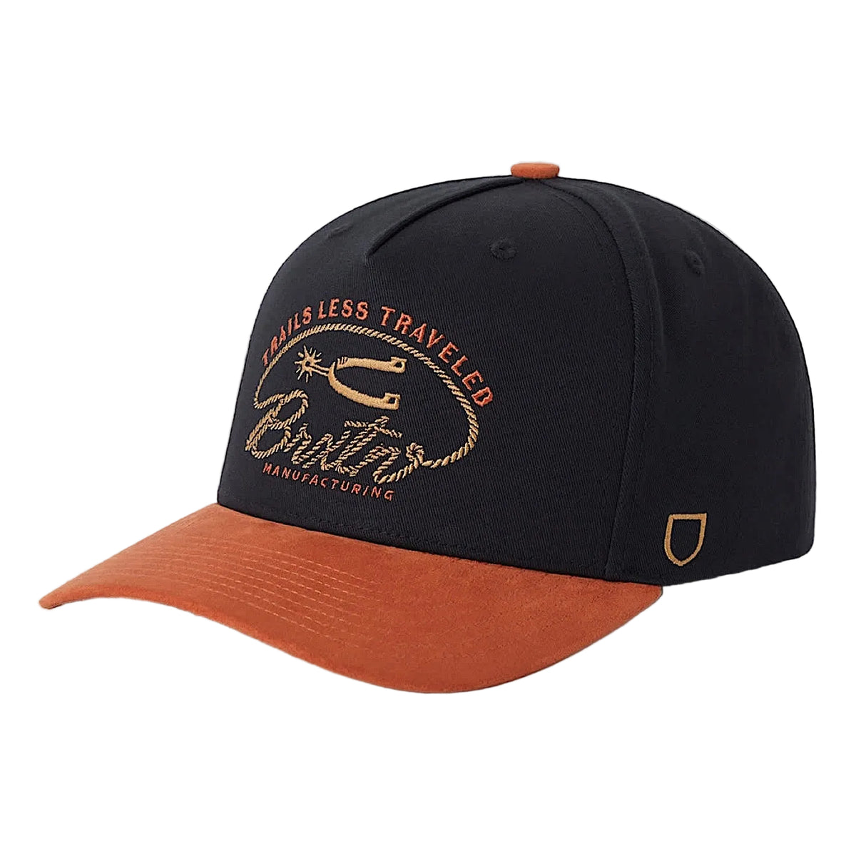 Brixton Trails Snapback Cap - Black/Red Earth