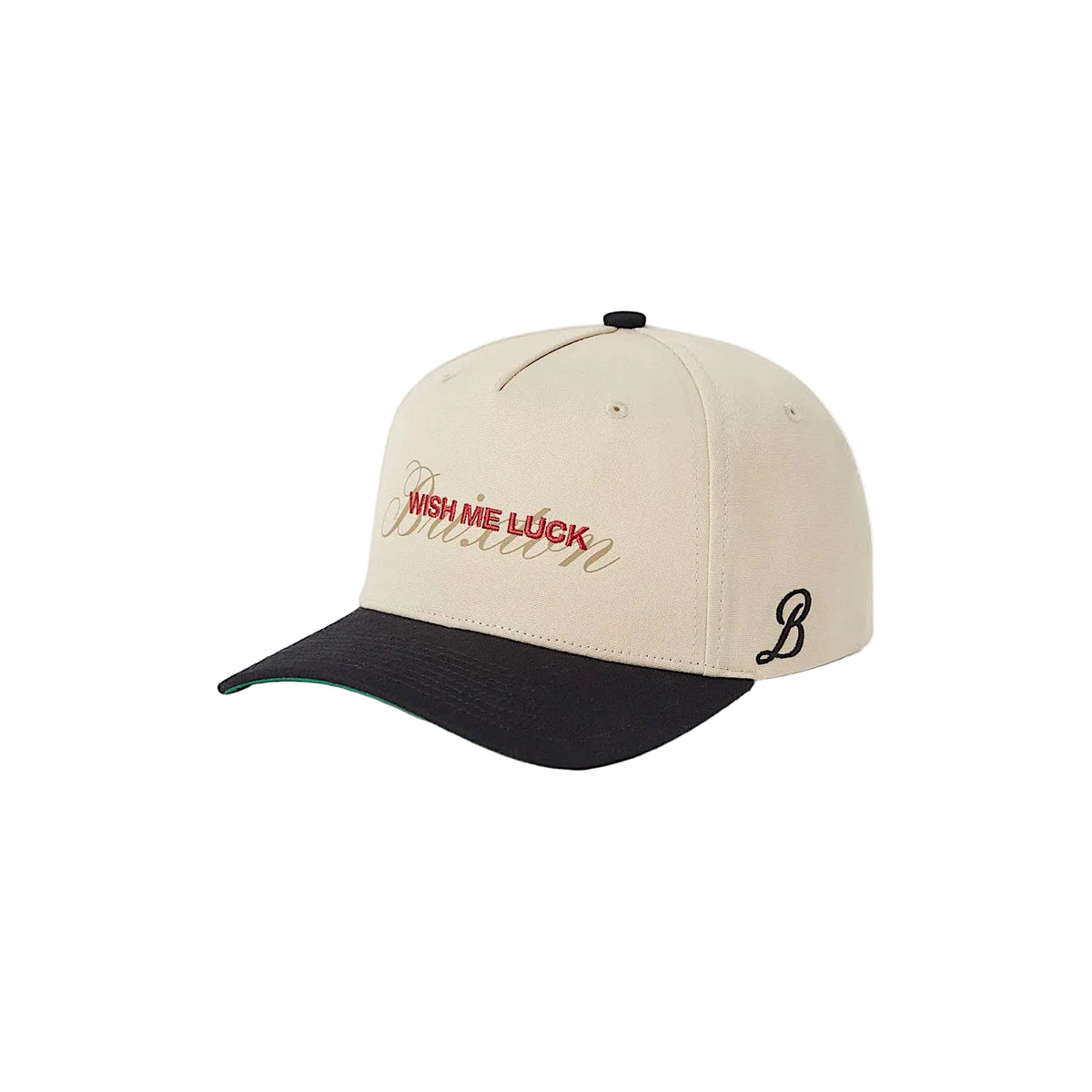 Brixton Wish Me Luck Snapback  - Whitecap/Black