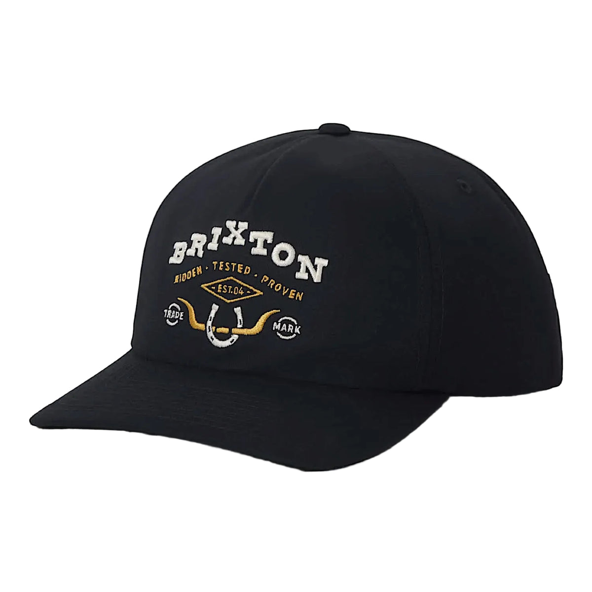 Brixton Beekman Snapback Cap - Black