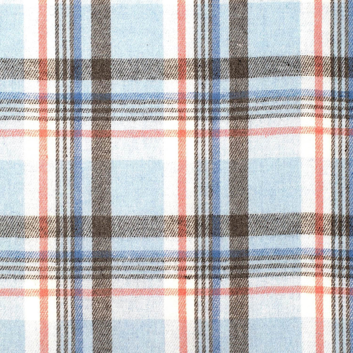 Womens Jahna Workshirt Flannel Plaid Blue