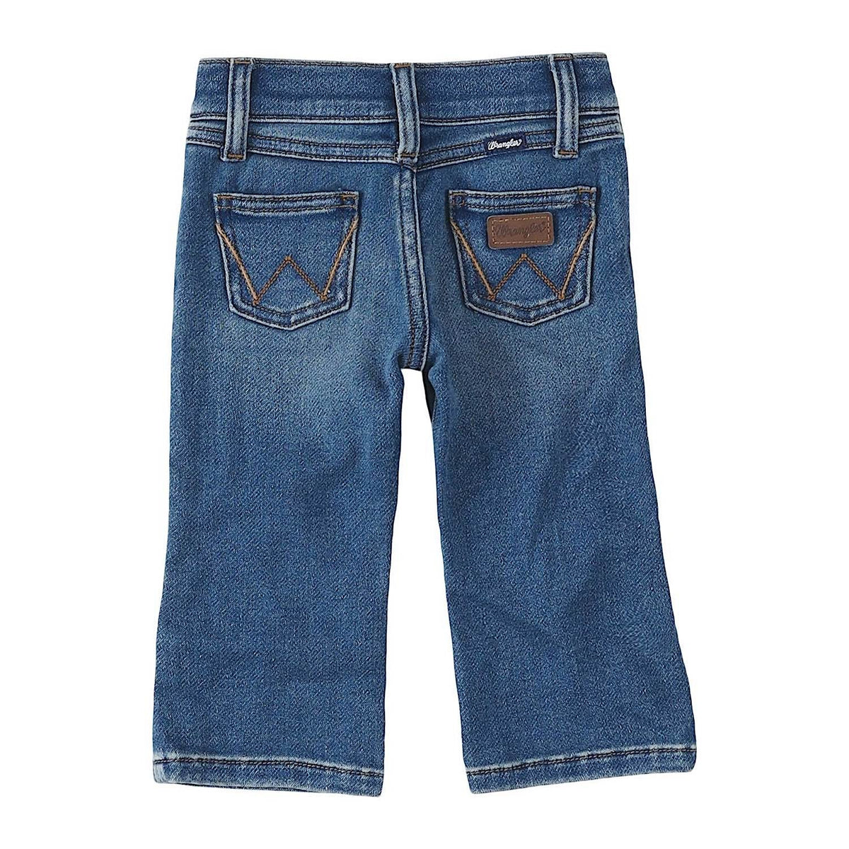 Wrangler All Around Baby/Toddler Ropin’ Western Jean Mid Blue
