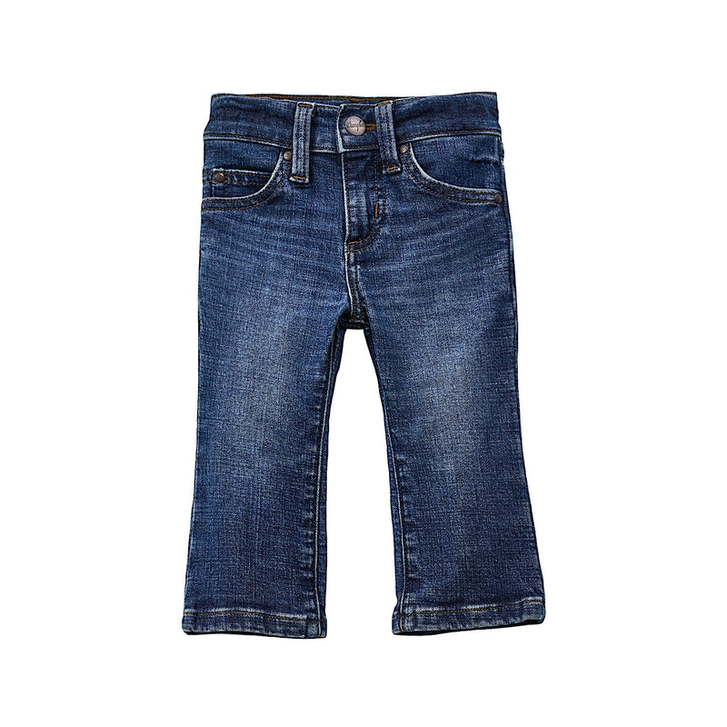 Wrangler All Around Baby/Toddler Western Jean Mid Blue
