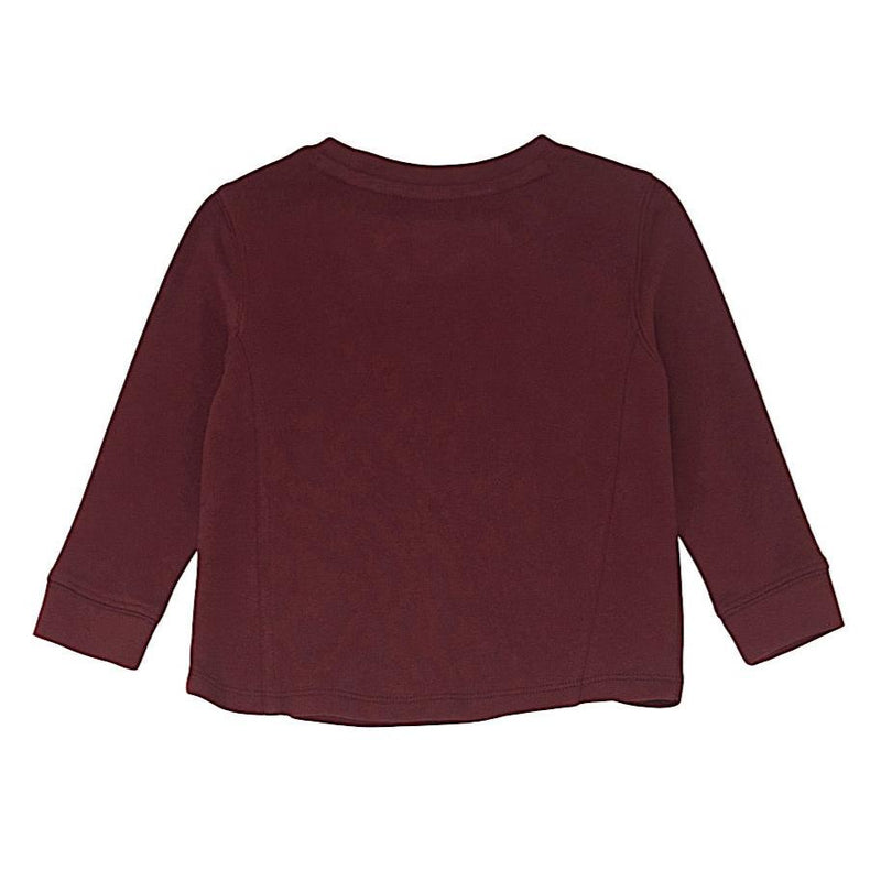 Wrangler Baby Girl’s Western Crewneck Sweatshirt - Burgundy