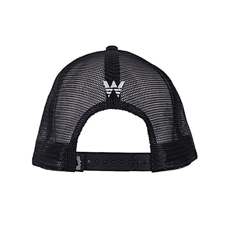 Wrangler Ben High Profile Trucker Cap - Charcoal Marle
