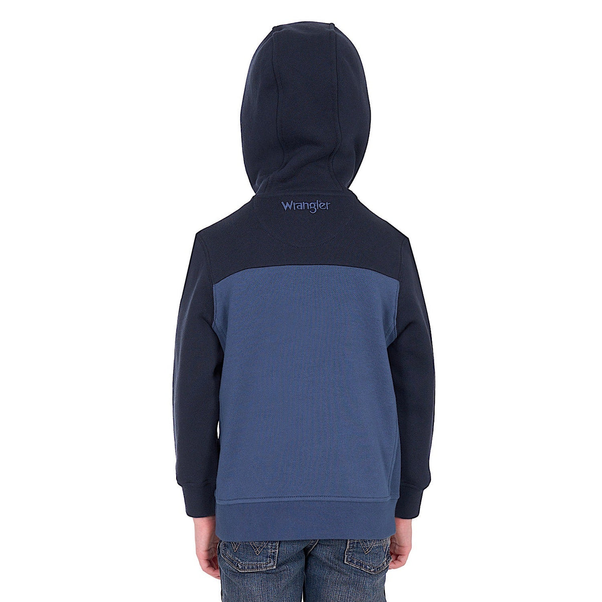 Wrangler Boys Clinton Hoodie - Navy/Denim