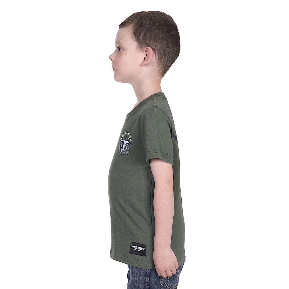 Wrangler Boy’s Henry Tee - Cypress