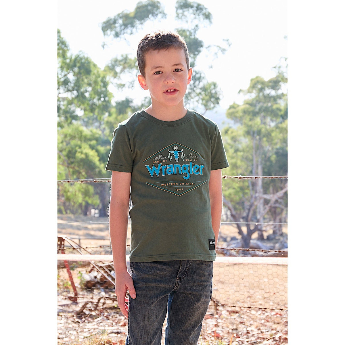 Wrangler Boy’s Jack Tee Cypress