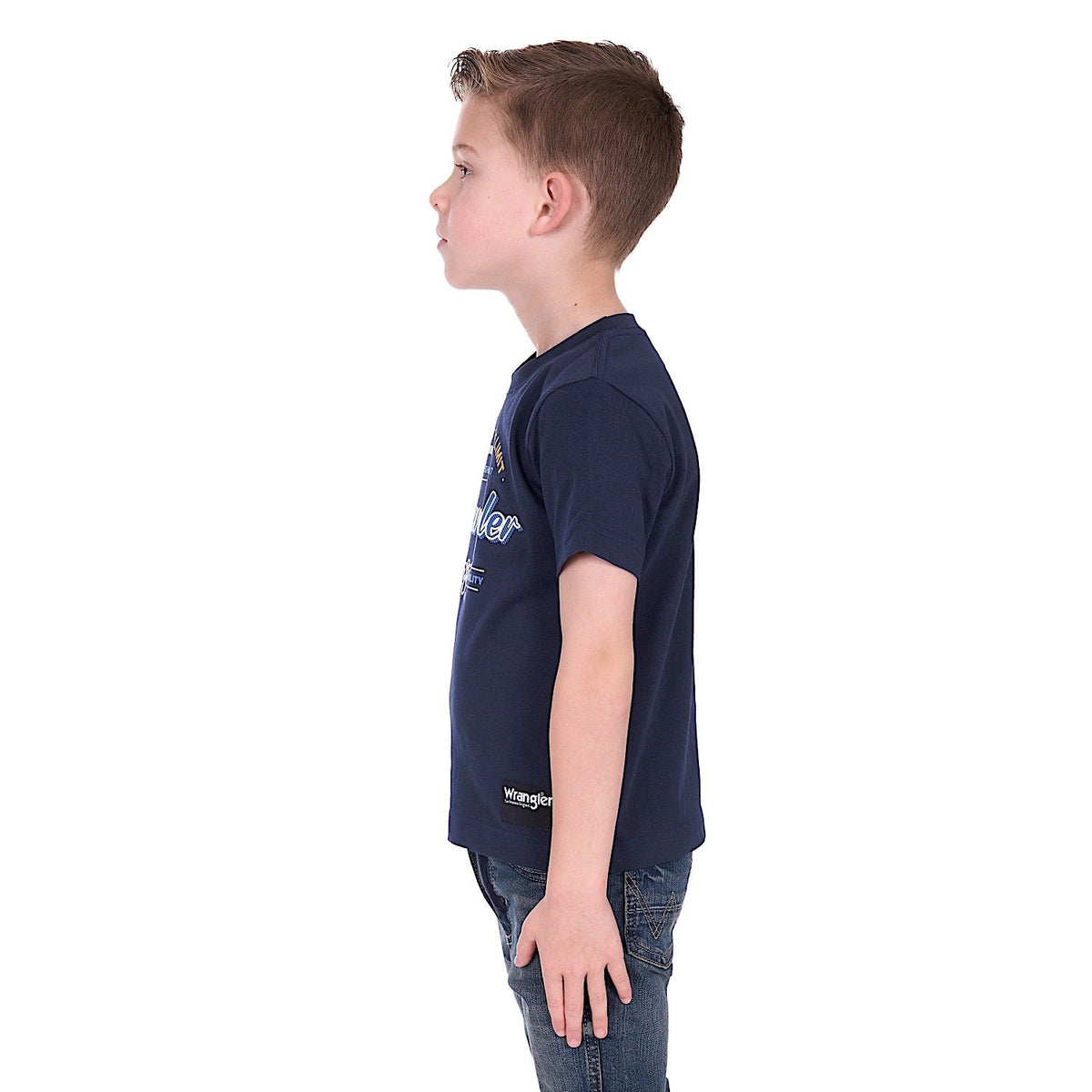 Wrangler Boys Joel T-Shirt - Navy