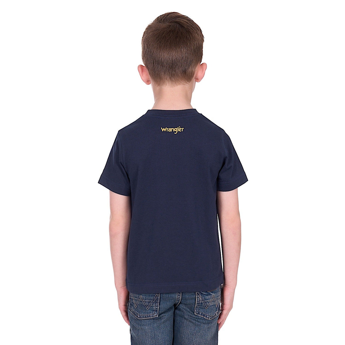 Wrangler Boys Joel T-Shirt - Navy