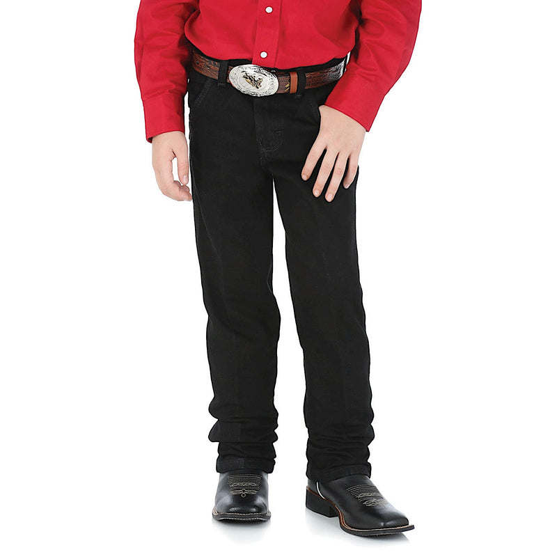 Wrangler Boys Junior Original ProRodeo Jean Overdyed Black
