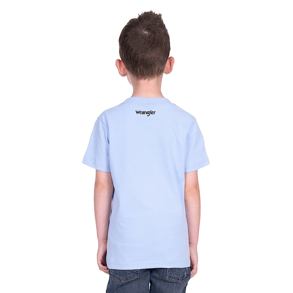 Wrangler Boy’s Lance Tee - Light Blue