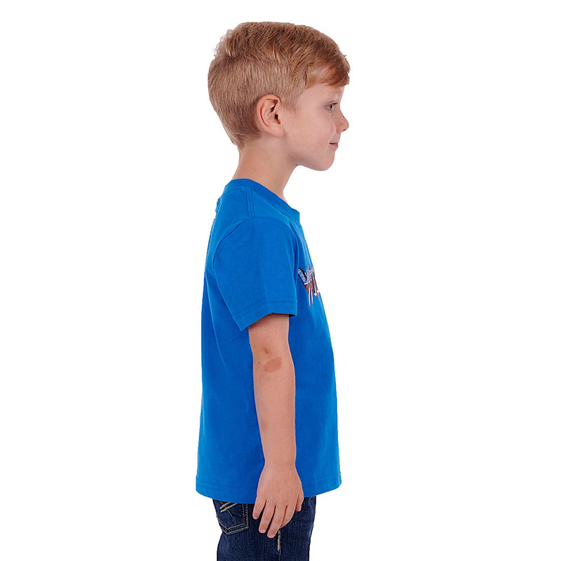 Wrangler Boy’s Phillips Tee Royal Blue