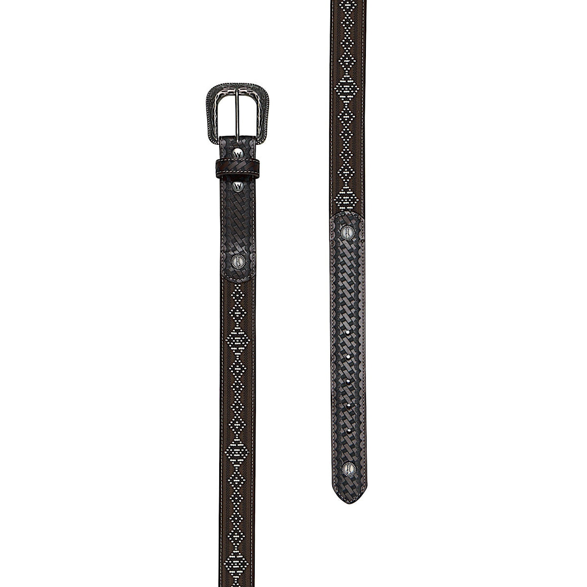Wrangler Brayson Belt - Dark Tan