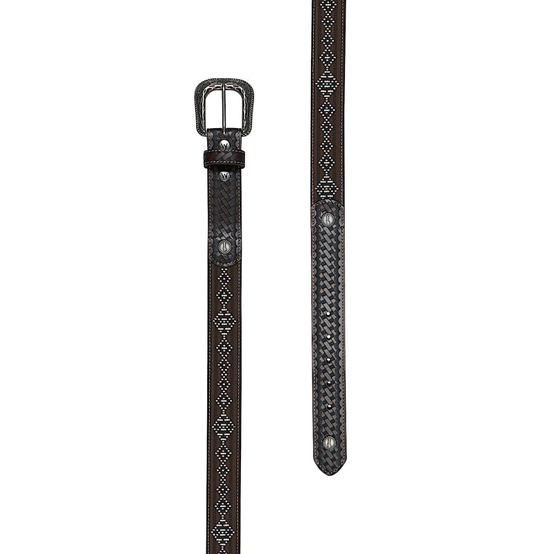 Wrangler Brayson Belt - Dark Tan