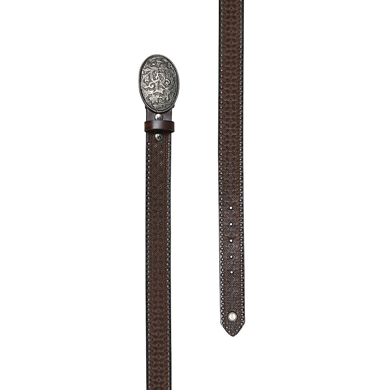 Wrangler Drew Belt - Dark Tan
