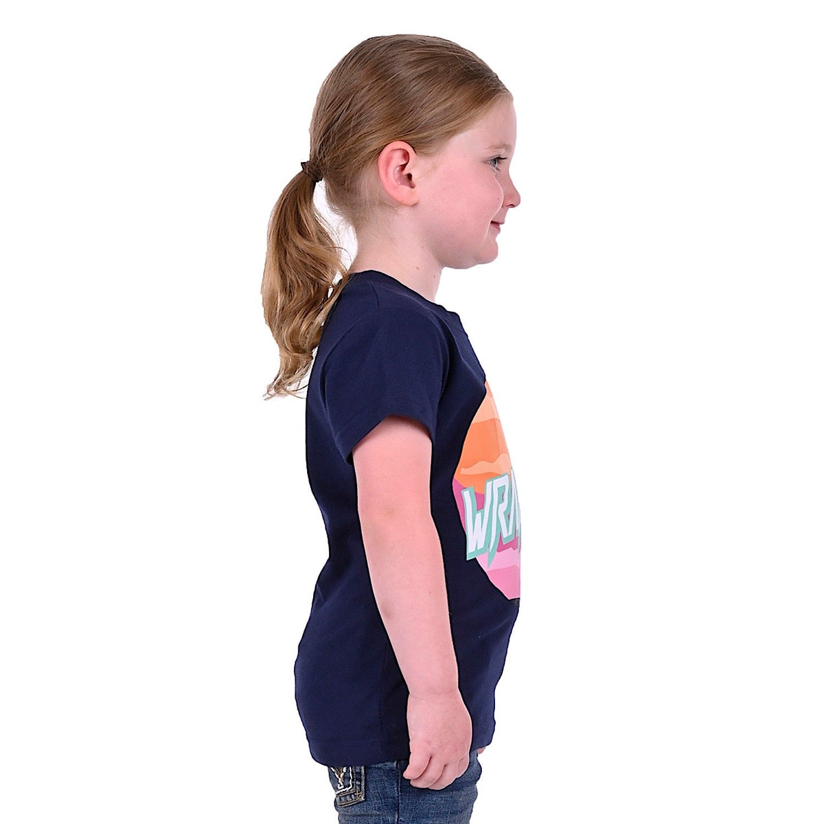 Wrangler Girl’s Avery Tee Navy
