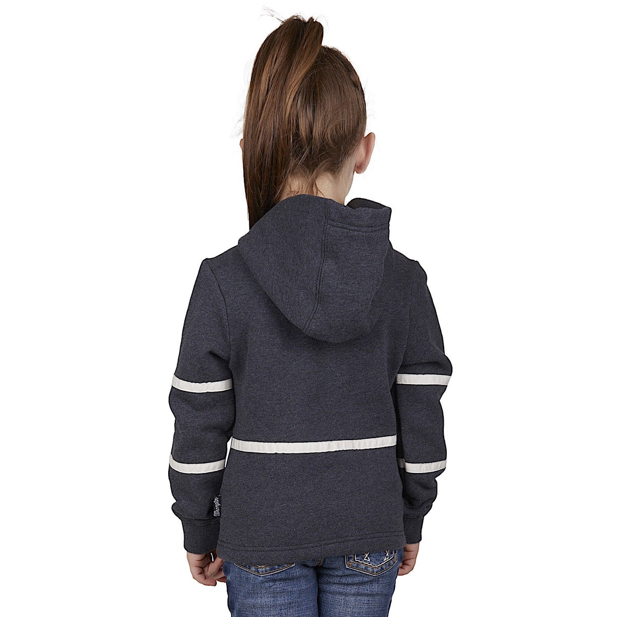 Wrangler Girl’s Cathie Pullover Hoodie - Charcoal