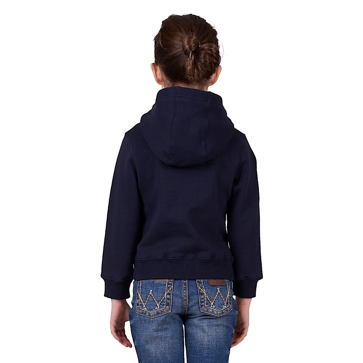Wrangler Girl’s Daisy Pullover Hoodie - Navy