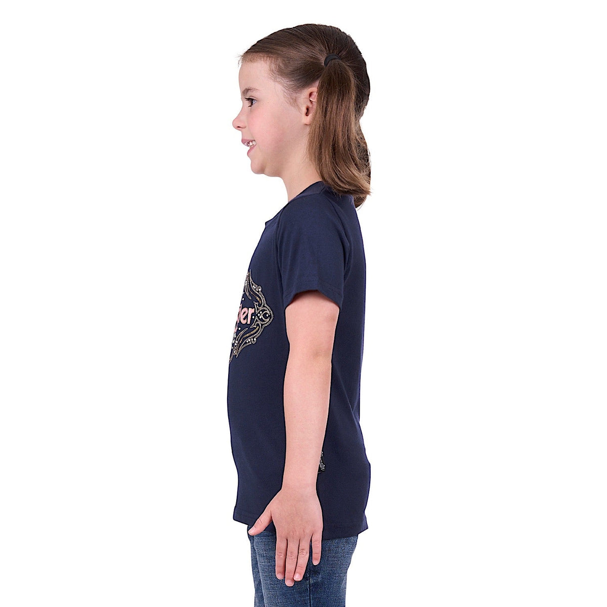 Wrangler Girl’s Darcy Tee Navy
