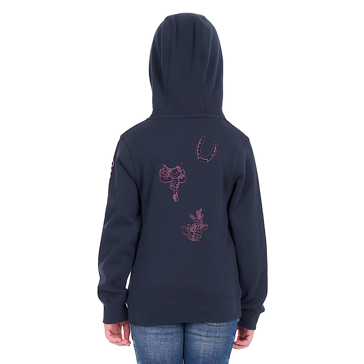 Wrangler Girl’s Mallory Hoodie - Navy
