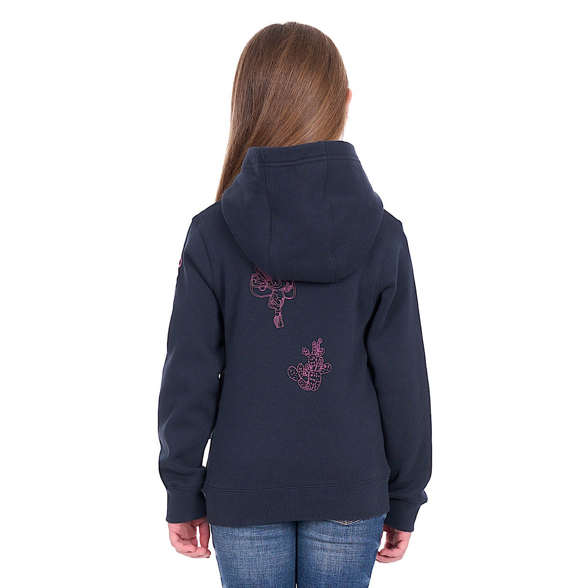 Wrangler Girl’s Mallory Hoodie - Navy