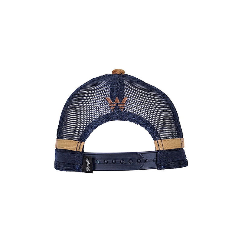 Wrangler Kids Connor Trucker Cap - Tan/Navy