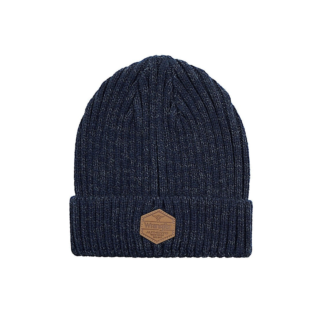 Wrangler Kid’s Ghano Beanie - Navy/Grey