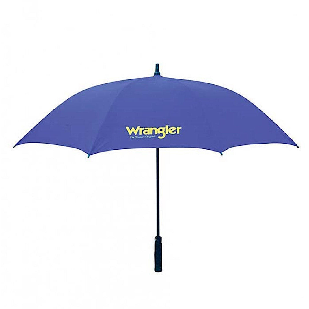 Wrangler Logo Umbrella - Royal Blue