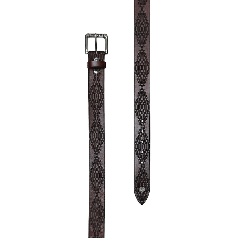 Wrangler Memphis Belt - Dark Tan