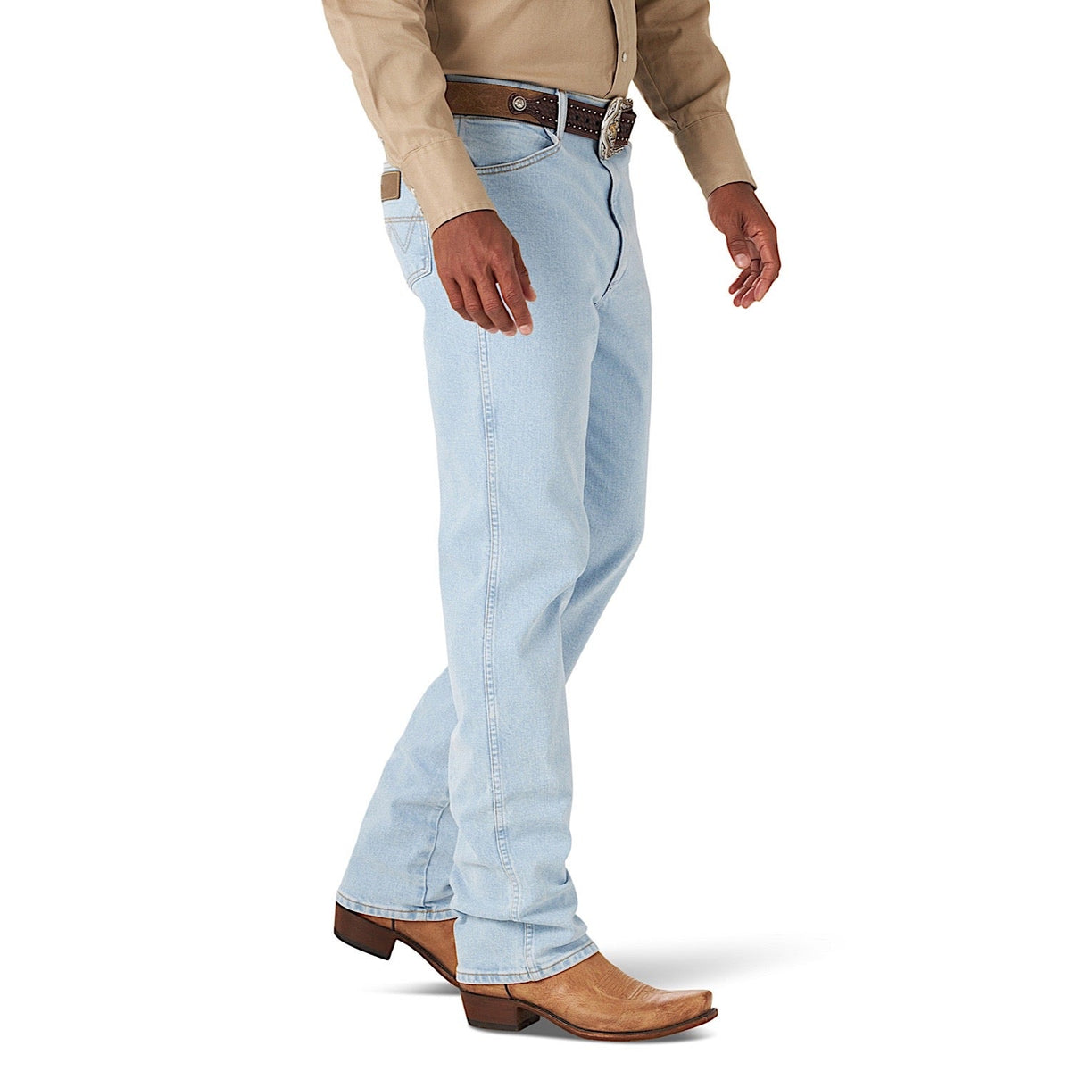 Wrangler Men’s Active Flex Slim Fit Jean - Bleach