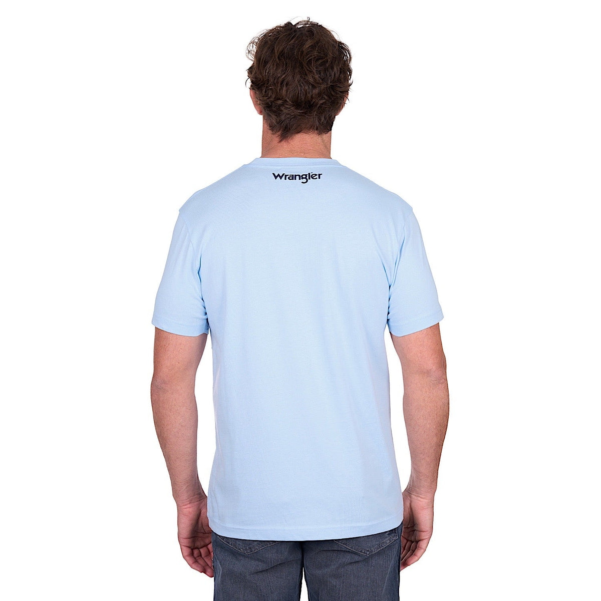 Wrangler Men’s Blake T-Shirt - Light Blue