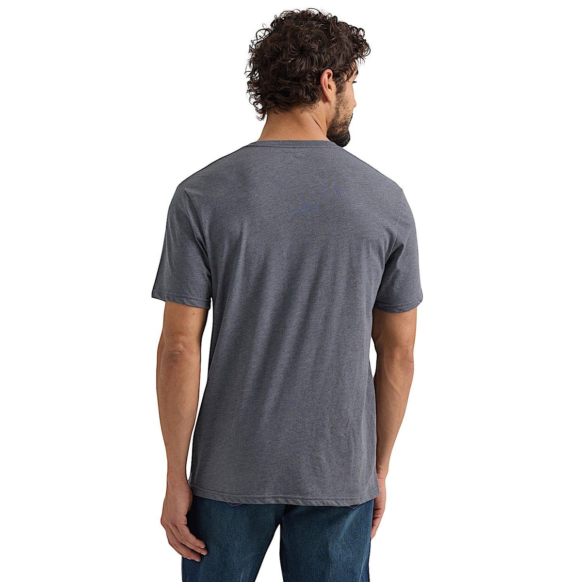 Wrangler Men’s Bucking Cancer Graphic T-Shirt - Charcoal Heather
