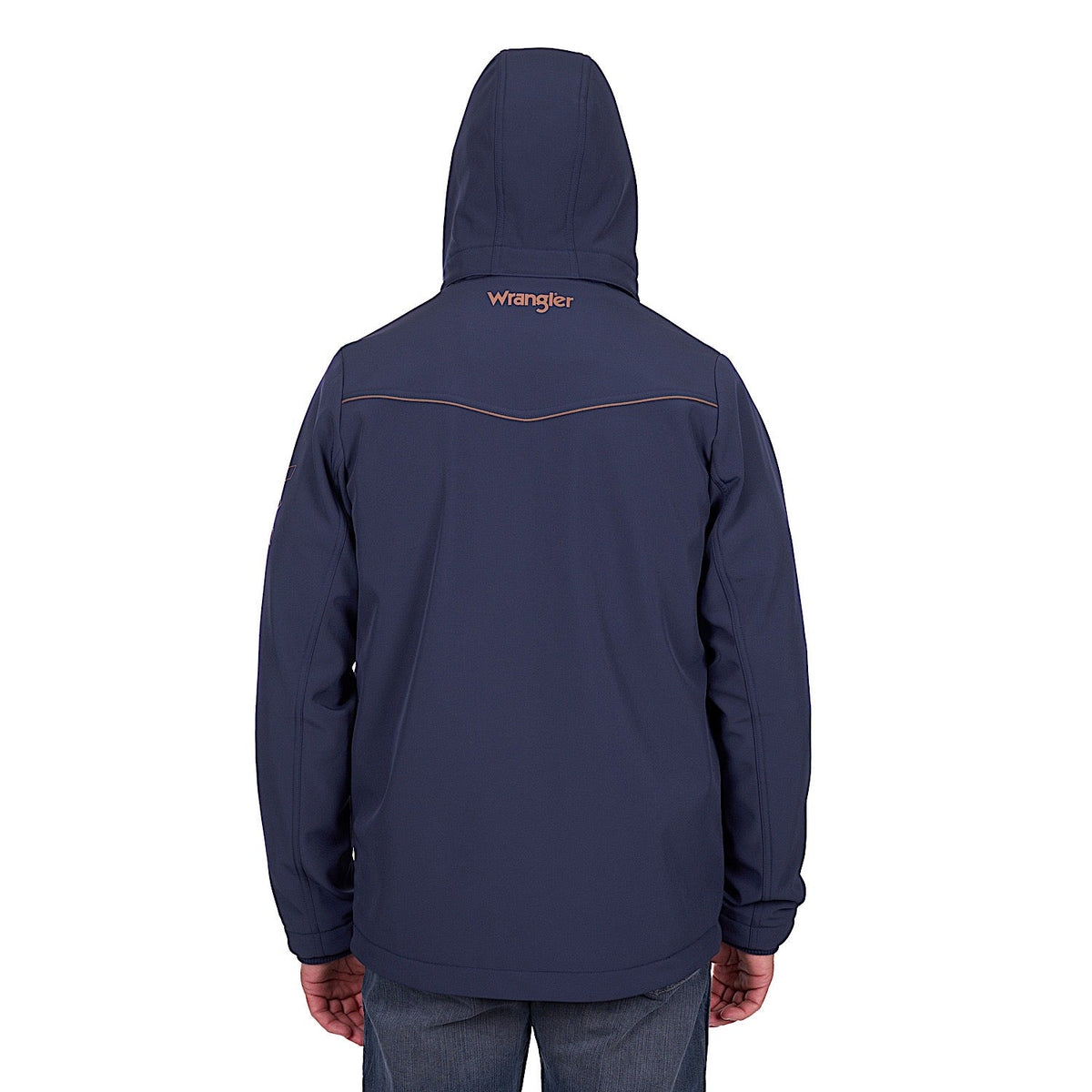 Wrangler Men’s Cade Softshell Jacket - Navy