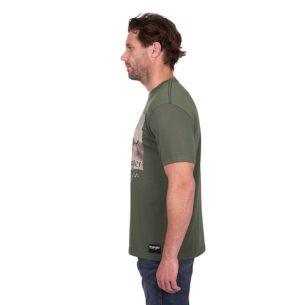 Wrangler Men’s Carlos T-Shirt - Cypress