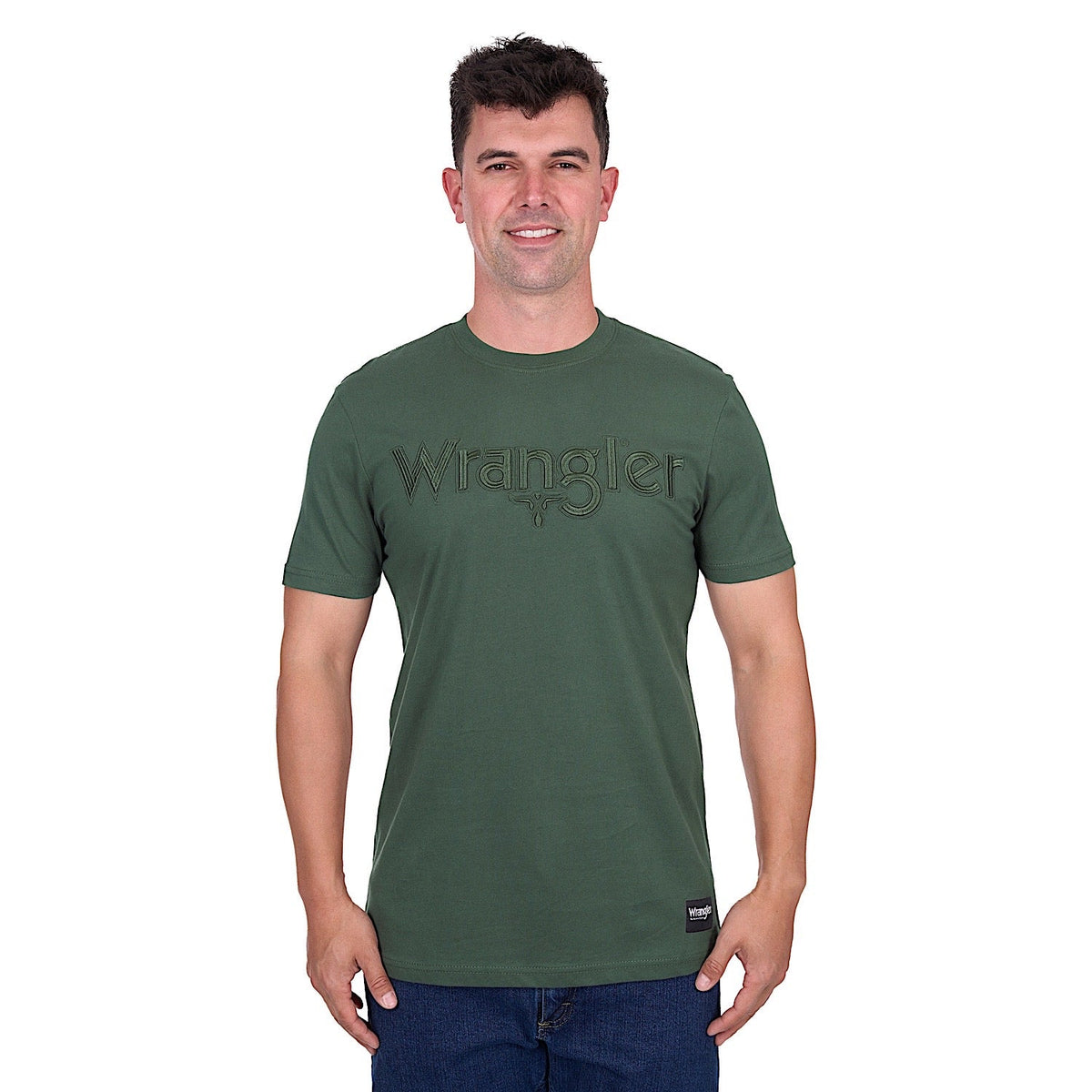 Wrangler Men’s Chase Tee - Cypress