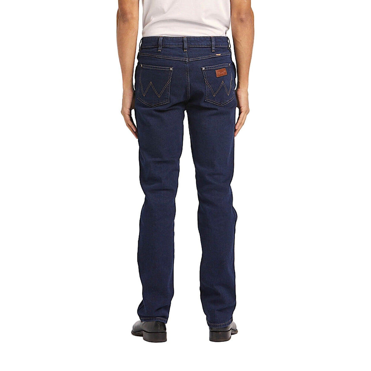 Wrangler Mens Classic Straight Leg Jean - Original Rinse Indigo