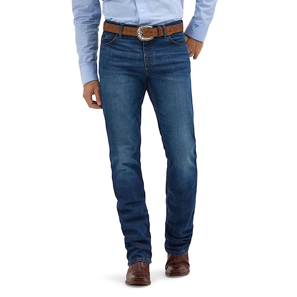Wrangler Men’s Cody Johnson 20X Advanced Comfort 02 Competition Regular Fit Jean - Moonlight