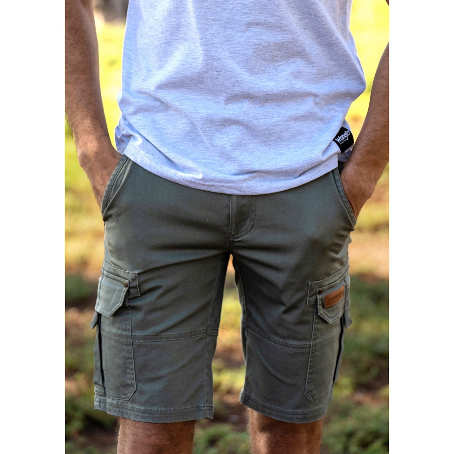 wrangler dri fit cargo shorts
